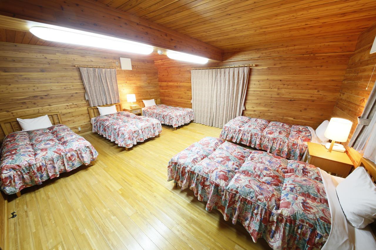 Log Hotel Larch Lake Kanayama Minamifurano Camera foto