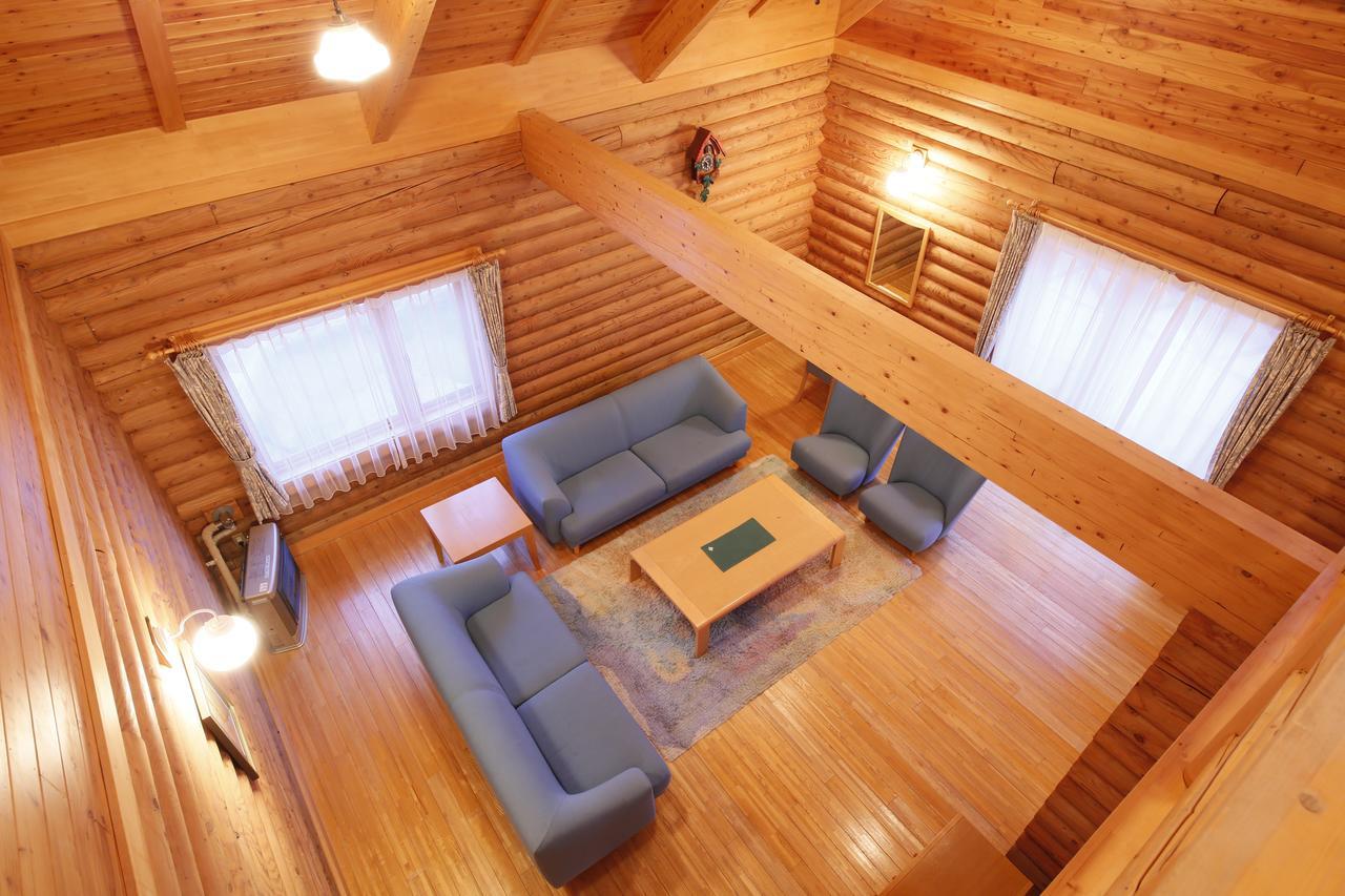 Log Hotel Larch Lake Kanayama Minamifurano Camera foto
