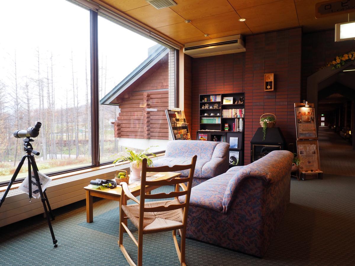 Log Hotel Larch Lake Kanayama Minamifurano Esterno foto